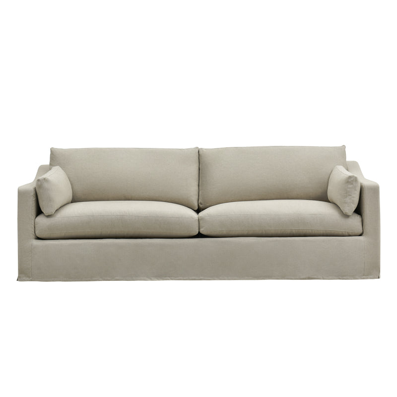 Slip Cover Only - Clovelly Hamptons 4 Seat Sofa Natural