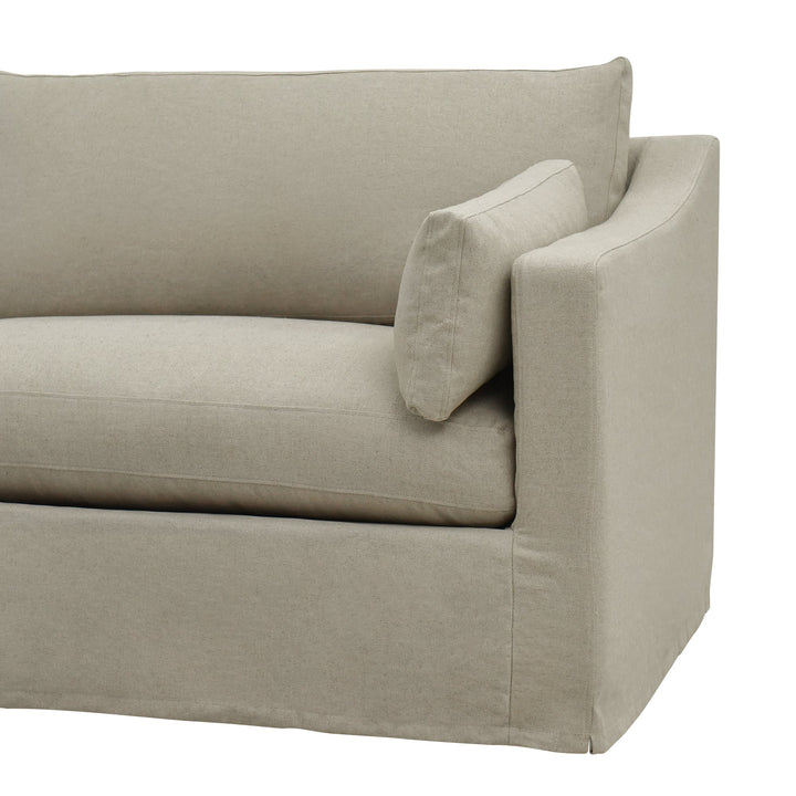 Clovelly Hamptons 4 Seat Sofa Natural