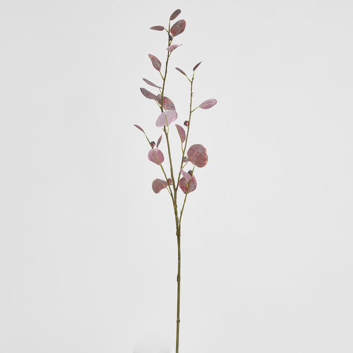 Eucalyptus leaf Spray Burgundy 90cm