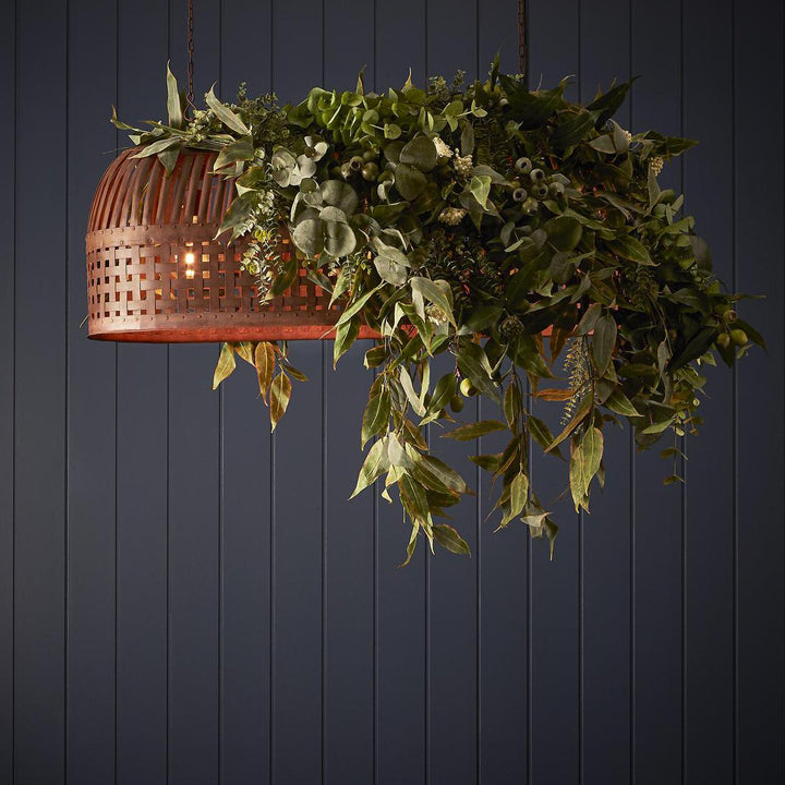 Eucalyptus Spray Mixed Sized Leaves 87cm