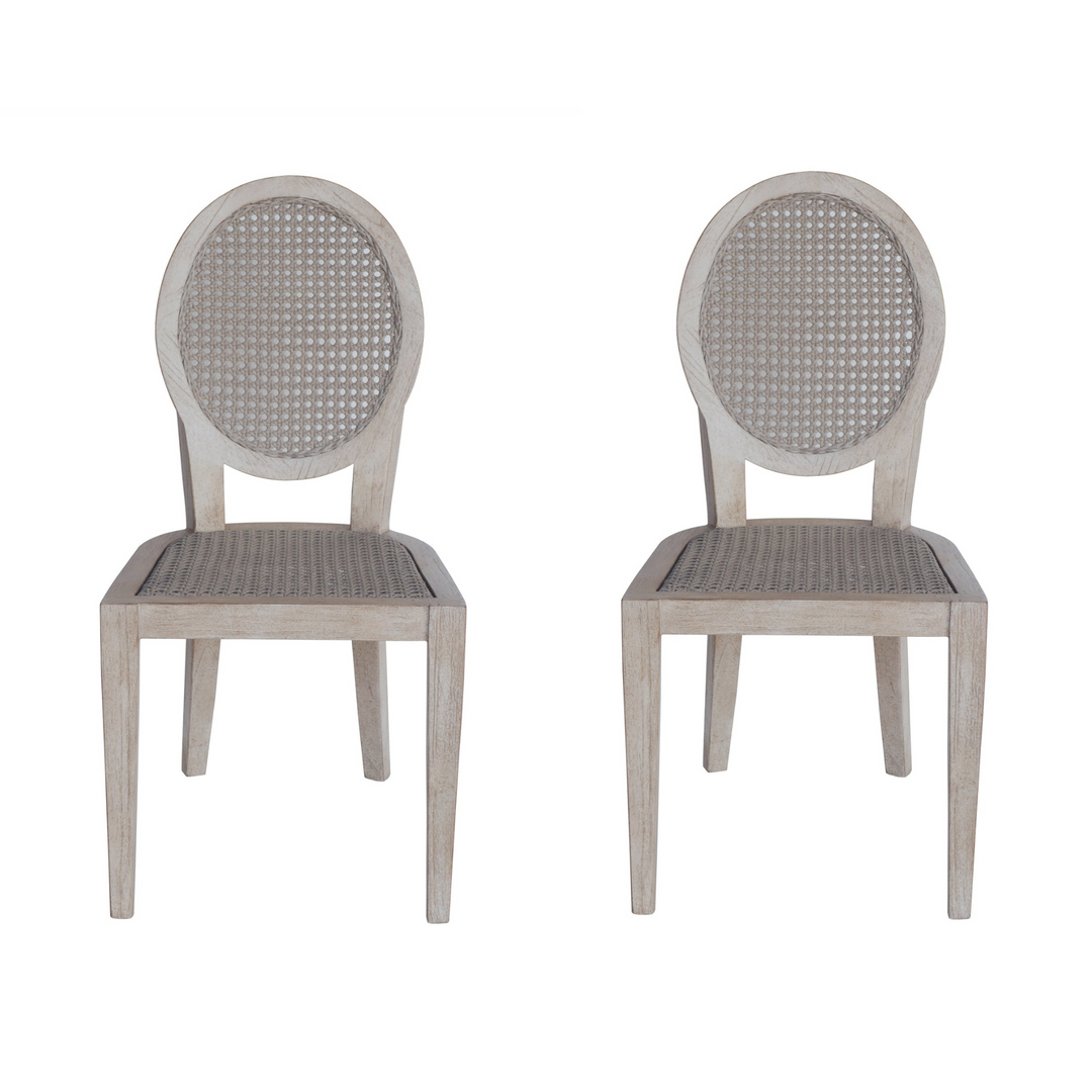 Cayman Washed Rattan Dining Chair