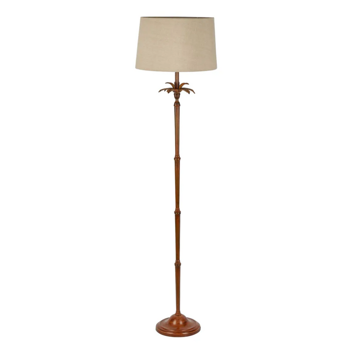 Casablanca Floor Lamp Base Brown