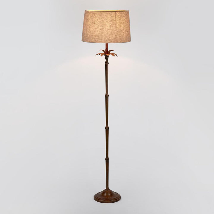 Casablanca Floor Lamp Base Brown- Base Only