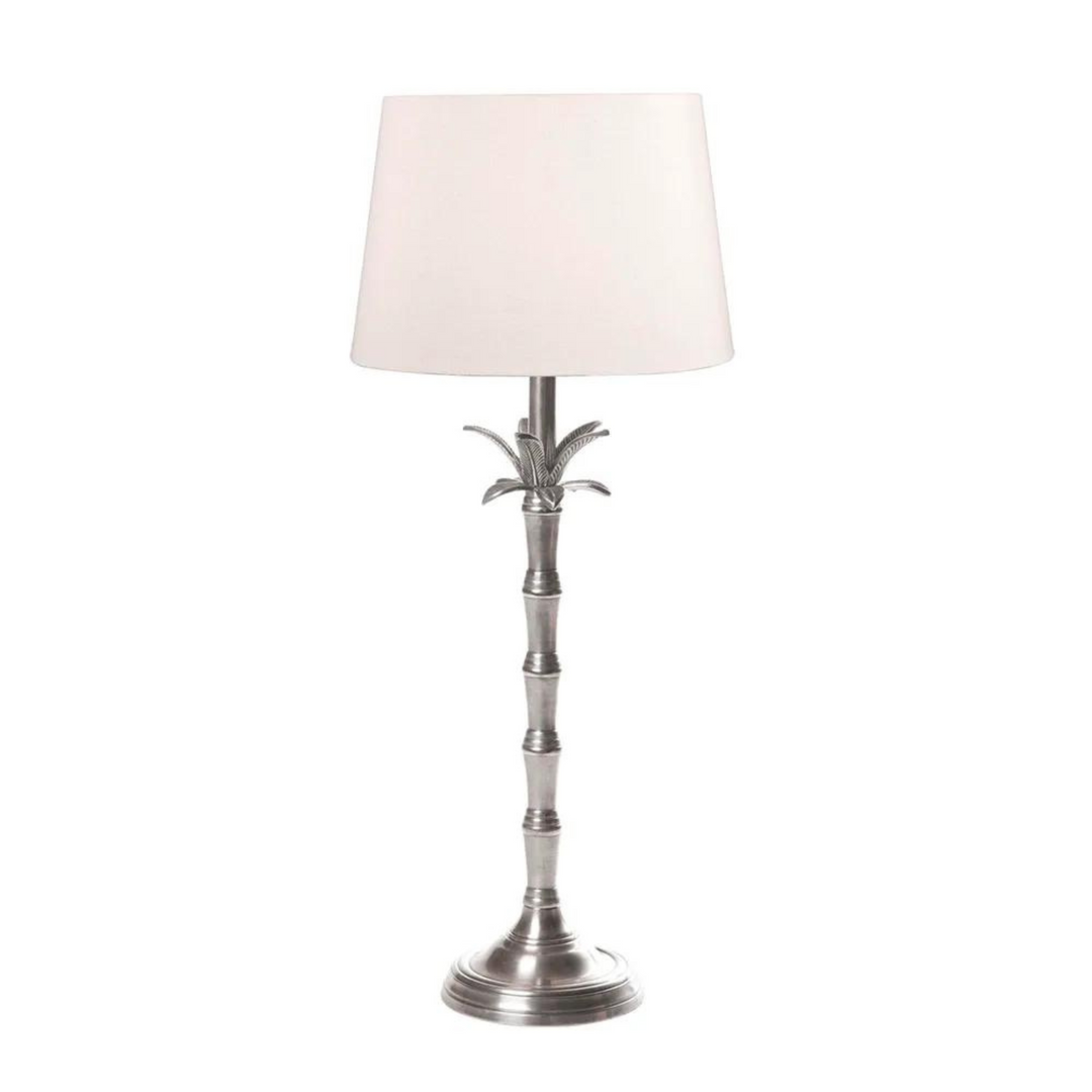 Bahama Table Lamp Base Small Silver