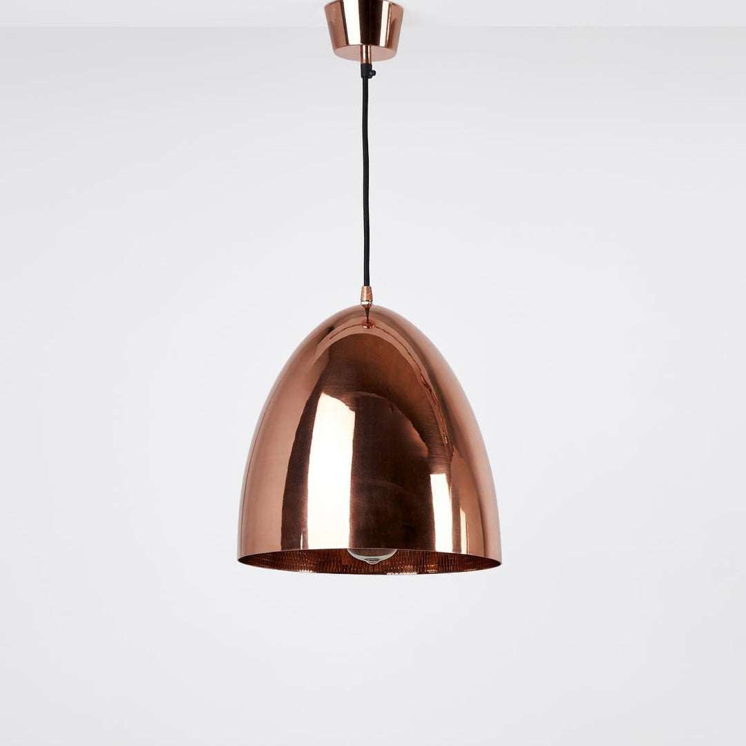 Egg Ceiling Pendant Copper