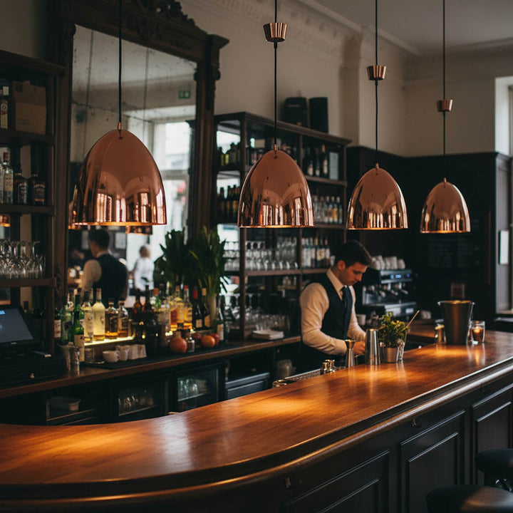 Egg Ceiling Pendant Copper
