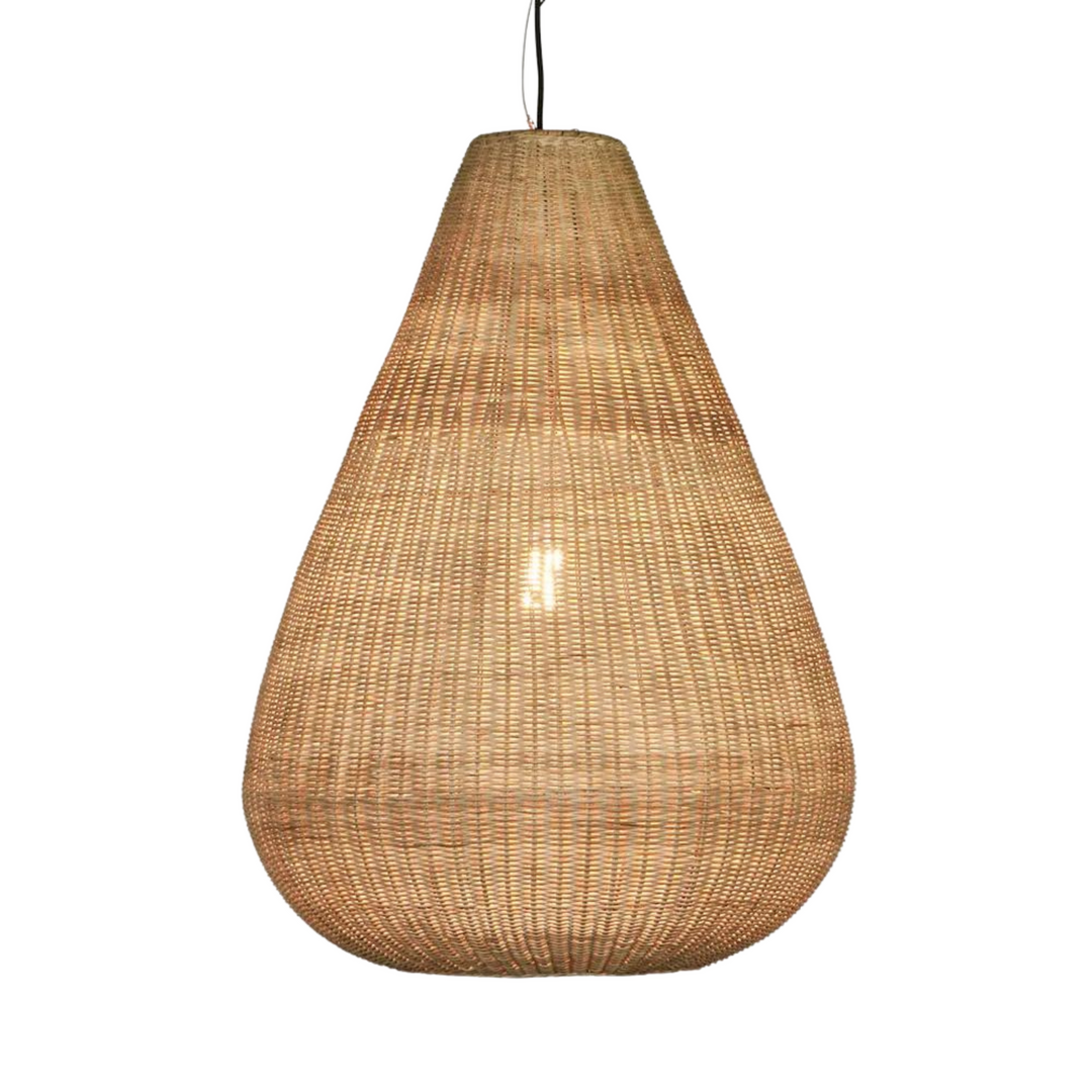 Coco Rattan Pendant