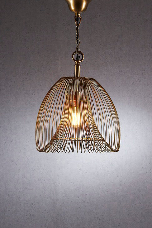Baker Ceiling Pendant Small Gold