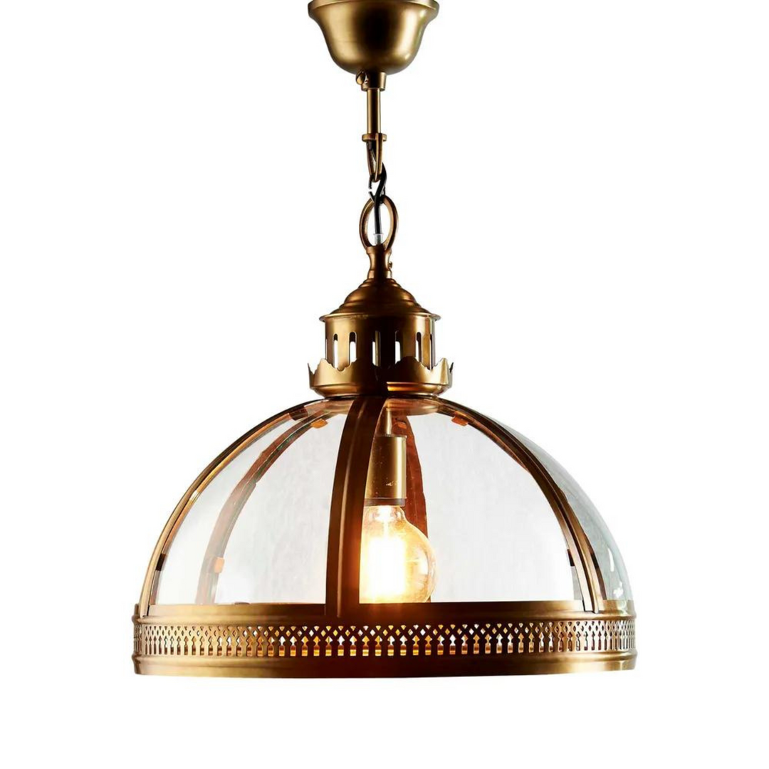 Winston Ceiling Pendant Small Brass