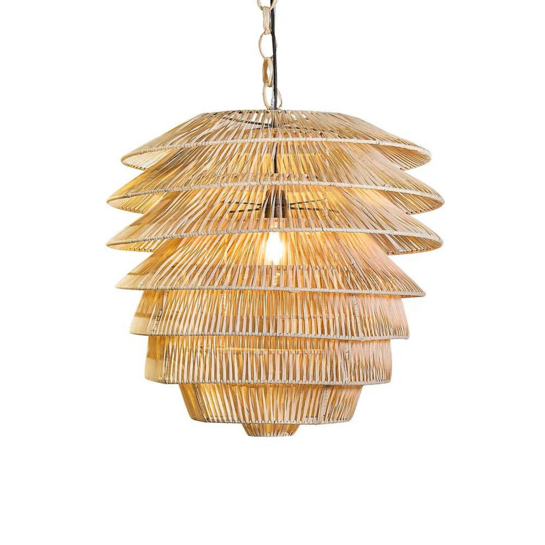 Saba Rattan Ceiling Pendant Natural