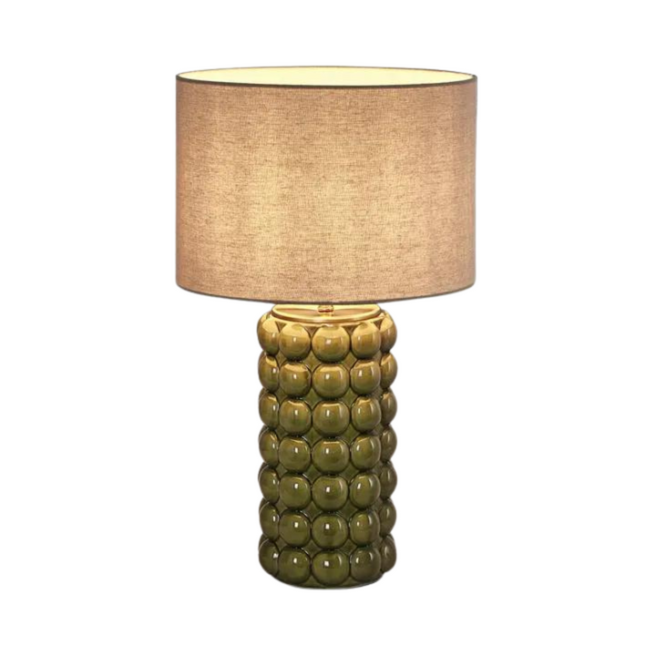 Condotti Green Table Lamp & Shade