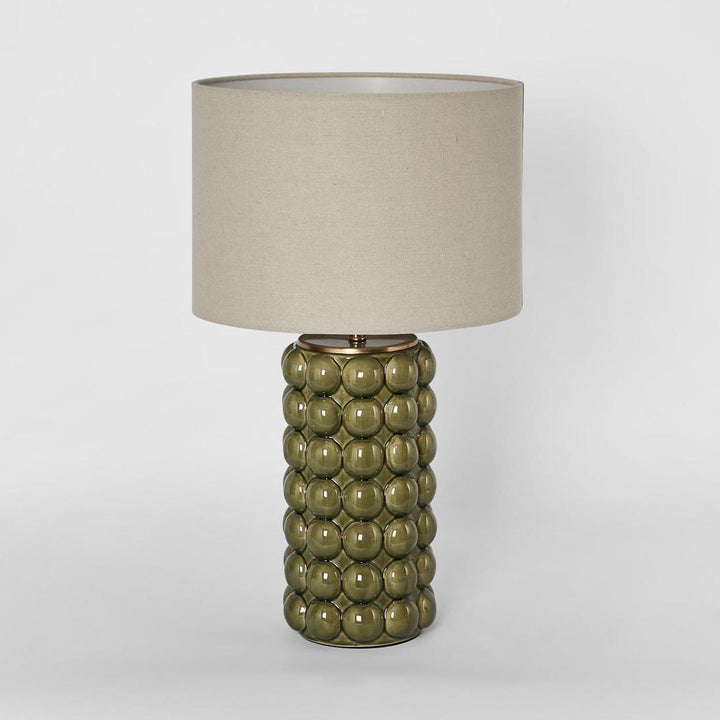 Condotti Green Table Lamp & Shade