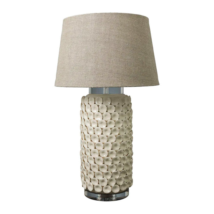Kenilworth Ceramic Table Lamp Base Cream - Base Only