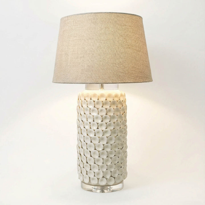 Kenilworth Ceramic Table Lamp Base Cream - Base Only
