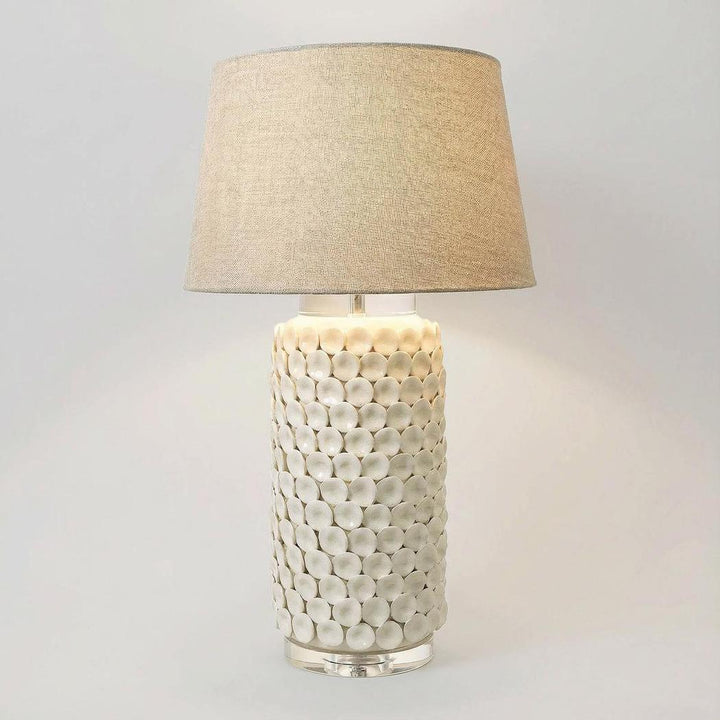 Kenilworth Ceramic Table Lamp Base Cream- Base Only