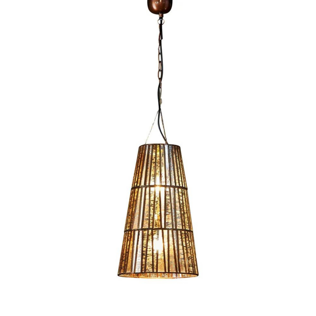 Cleveland Ceiling Pendant Large Brass