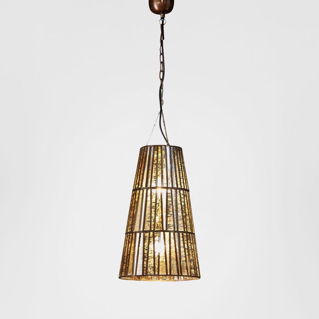 Cleveland Ceiling Pendant Large Brass