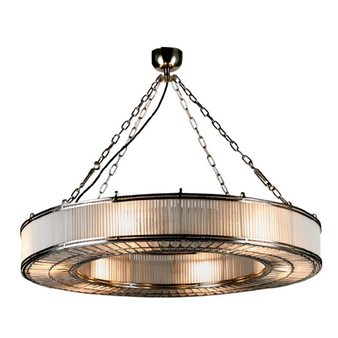 Franschhoek Ceiling Pendant Large Silver