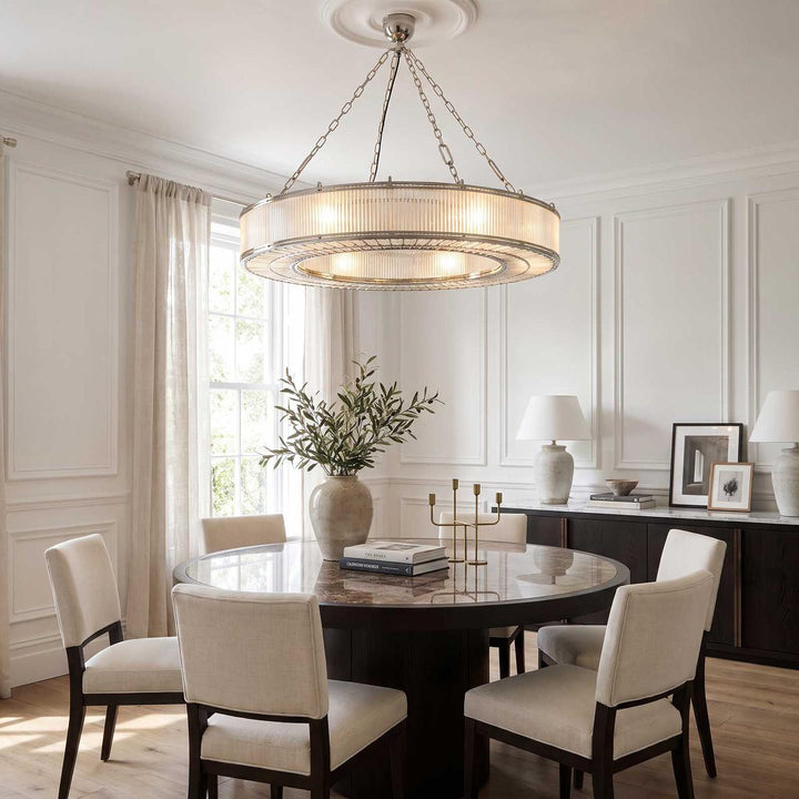 Franschhoek Ceiling Pendant Large Silver