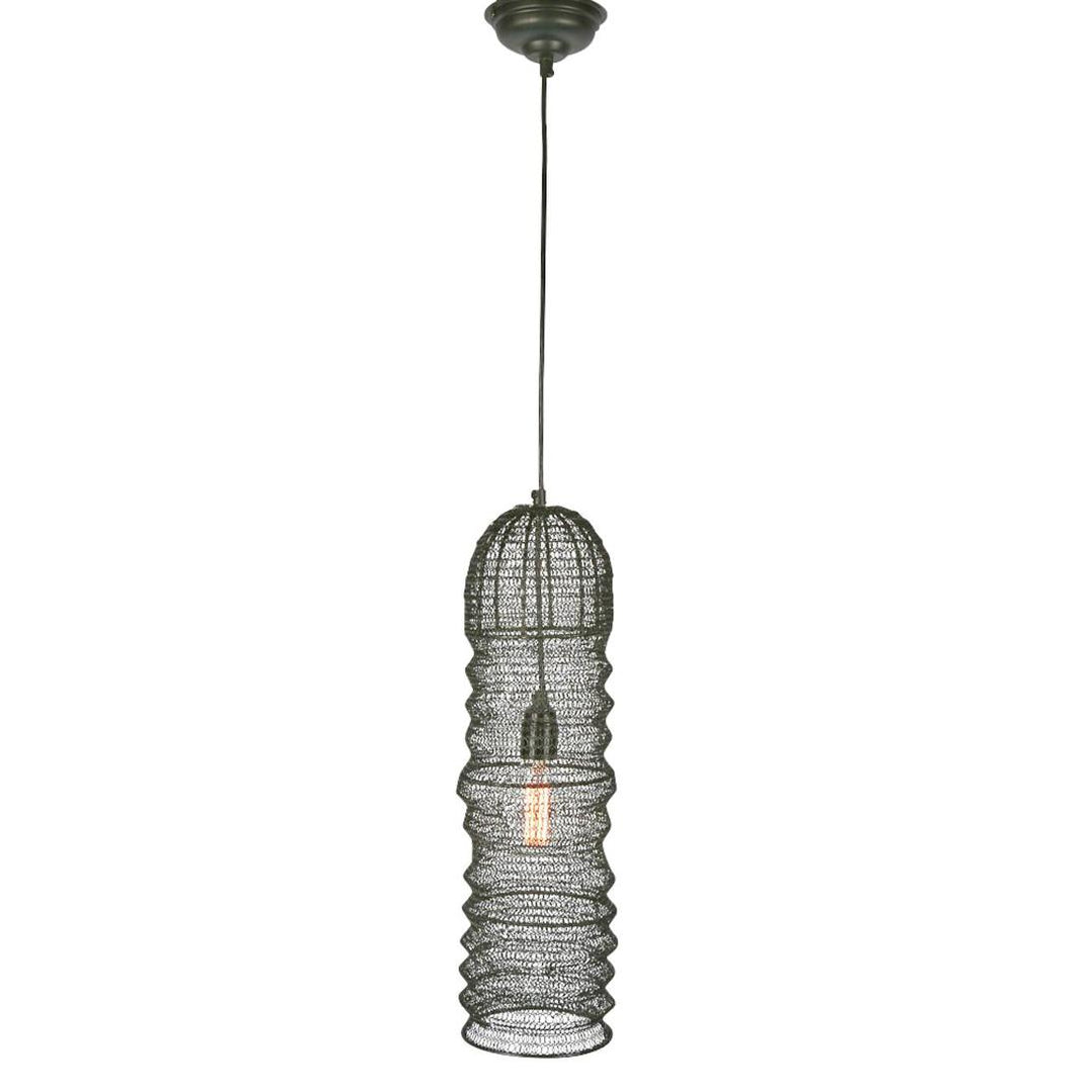 Monash Wire Mesh Ceiling Pendant Black