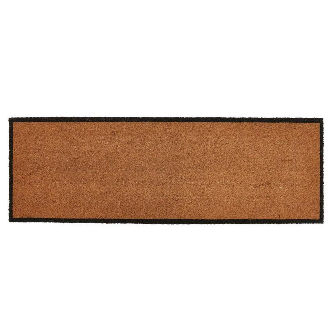 Hamptons Coir Doormat with Vinyl Backing Large 40x120