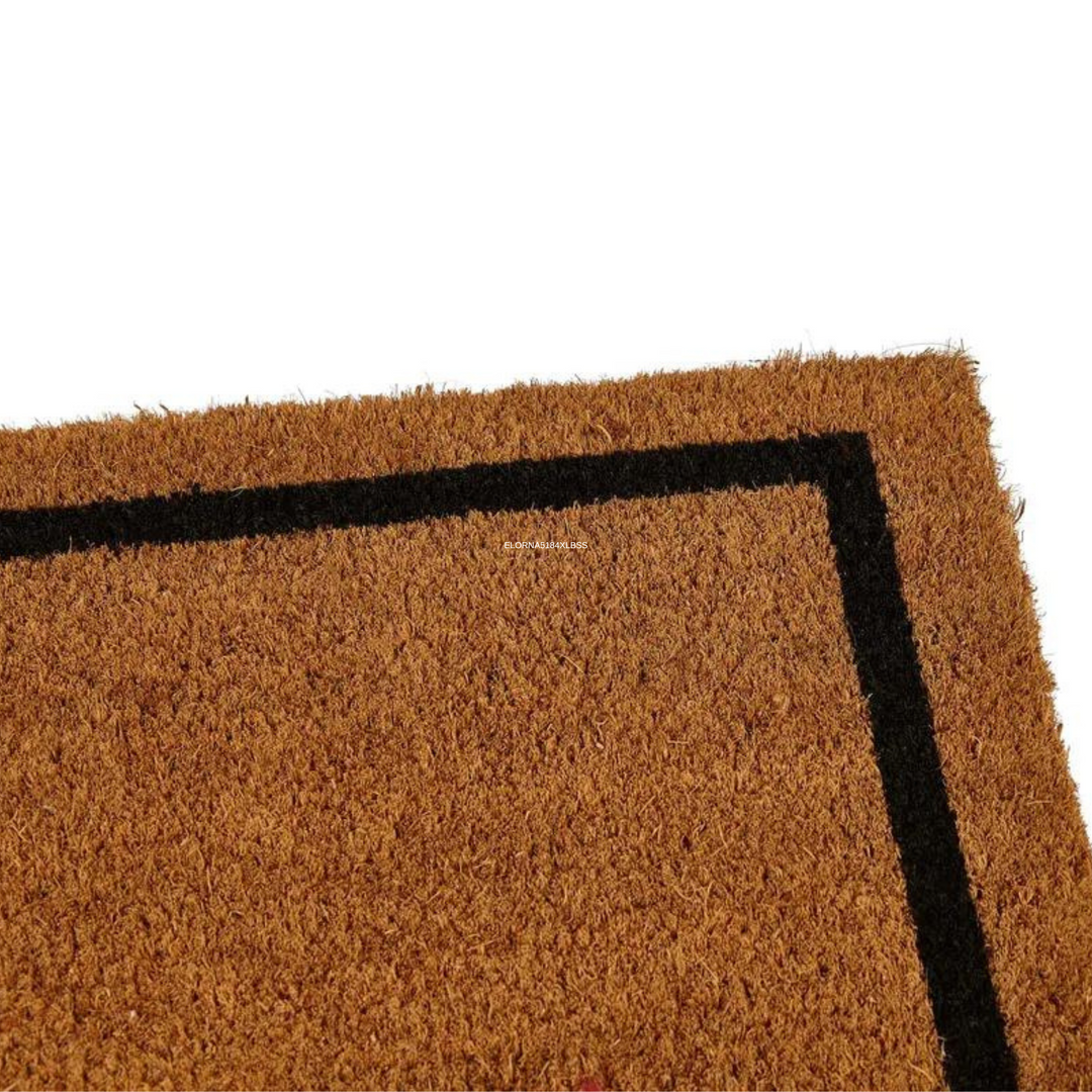 Plet Coir Doormat with Vinyl Backing Large 60x90