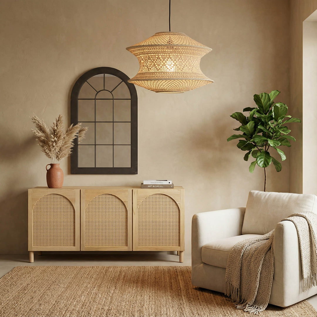 Summersby Ceiling Pendant Medium Ivory