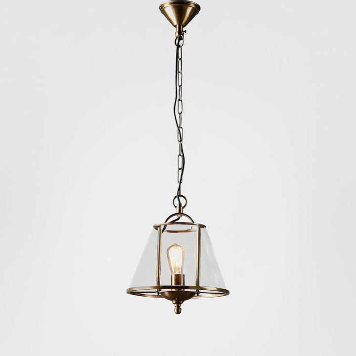 Cotton Tree Ceiling Pendant Antqiue Brass