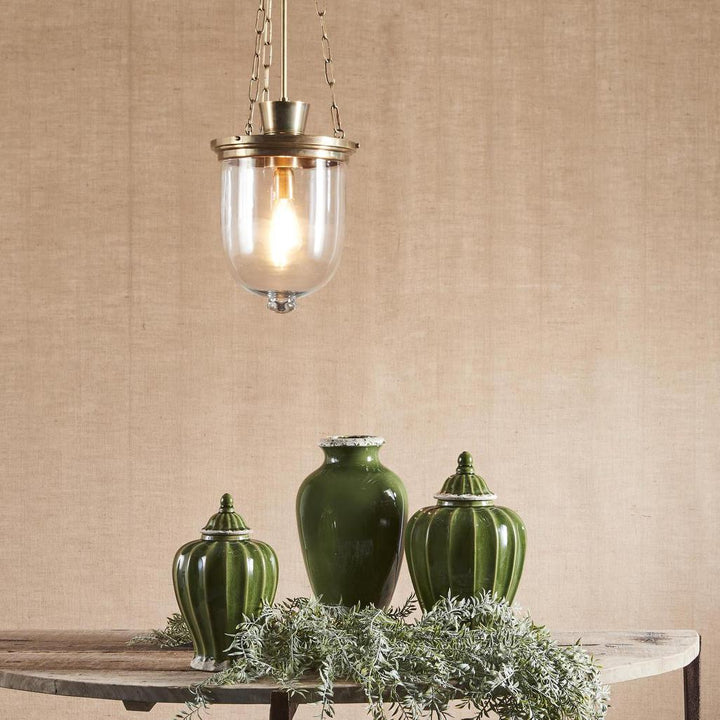 Ashford Ceiling Pendant Antique Brass