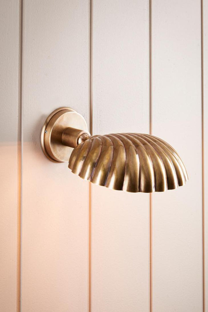 Oliver Wall Light Antique Brass
