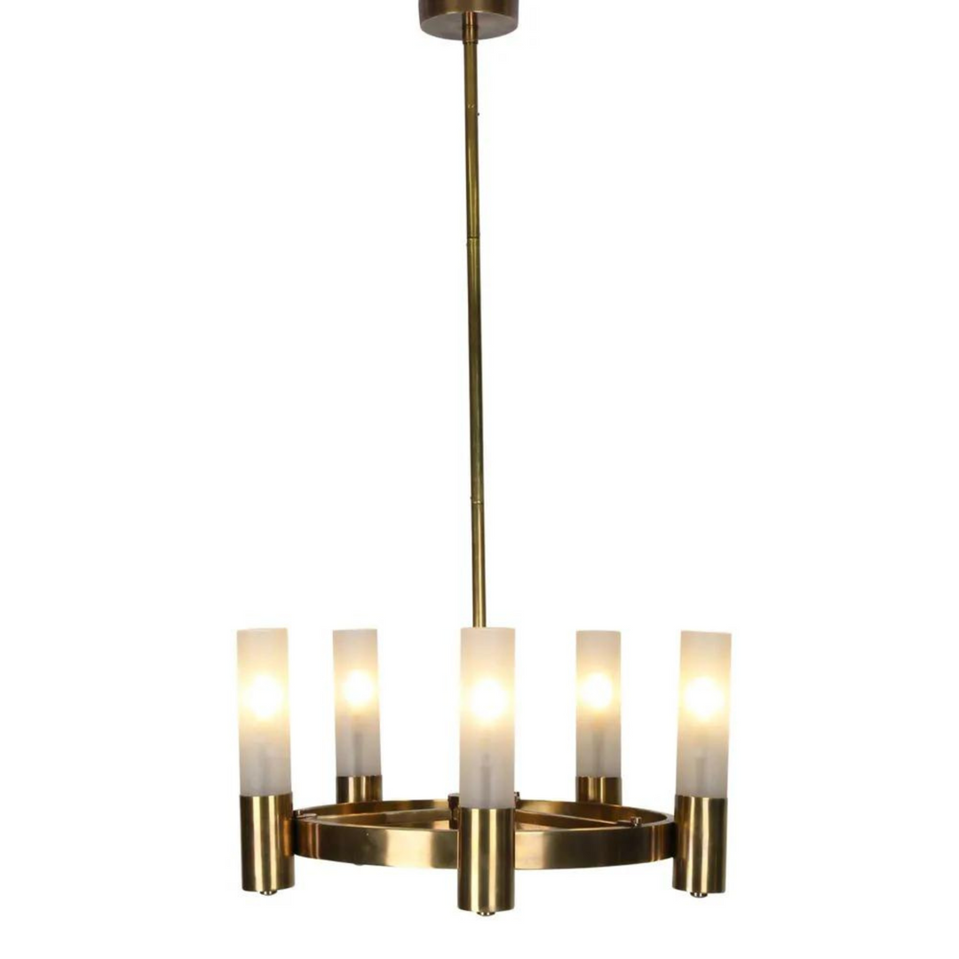 Oscar Ceiling Pendant Antique Brass