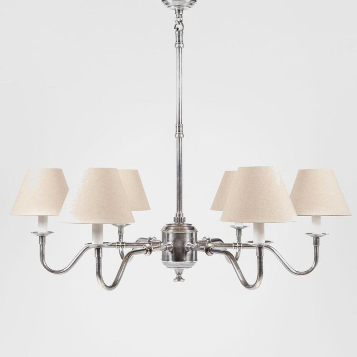 Prescot Chandelier Antique Silver