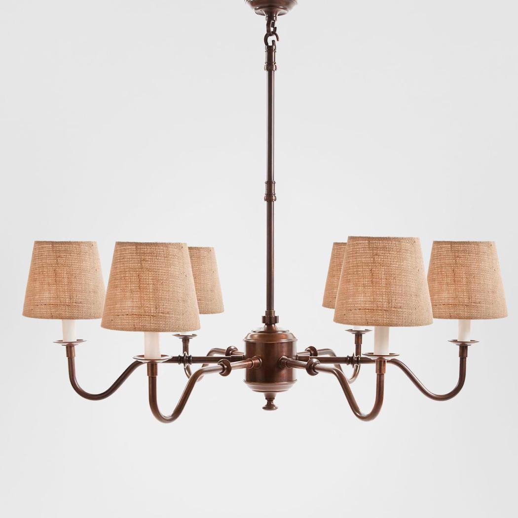 Prescot Chandelier Dark Bronze