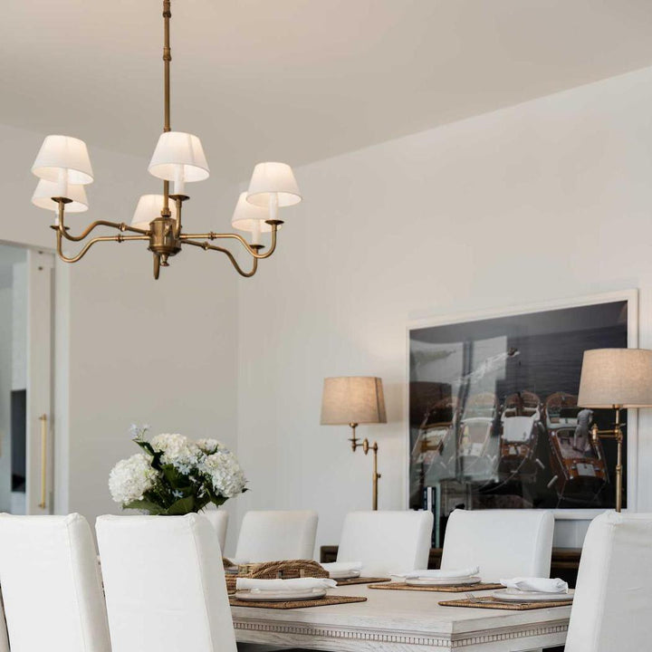 Prescot Chandelier Dark Bronze