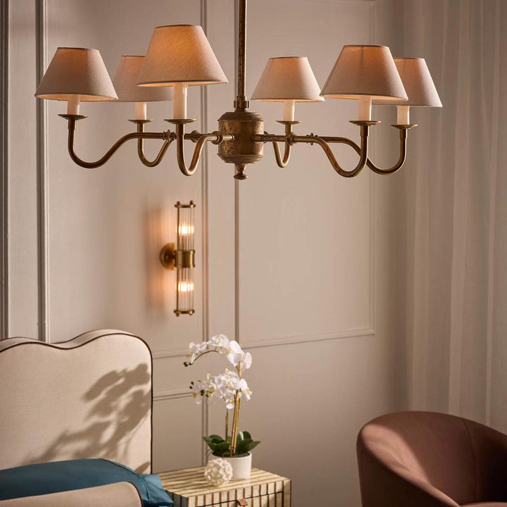 Prescot Chandelier Dark Bronze