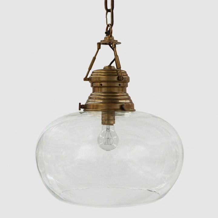 Paddington Ceiling Pendant Large Antique Brass