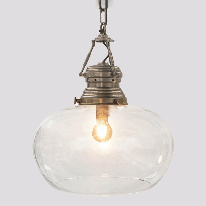 Paddington Ceiling Pendant Large Antique Silver