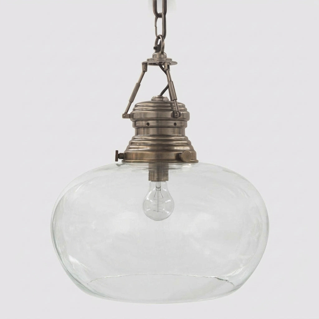 Paddington Ceiling Pendant Large Antique Silver