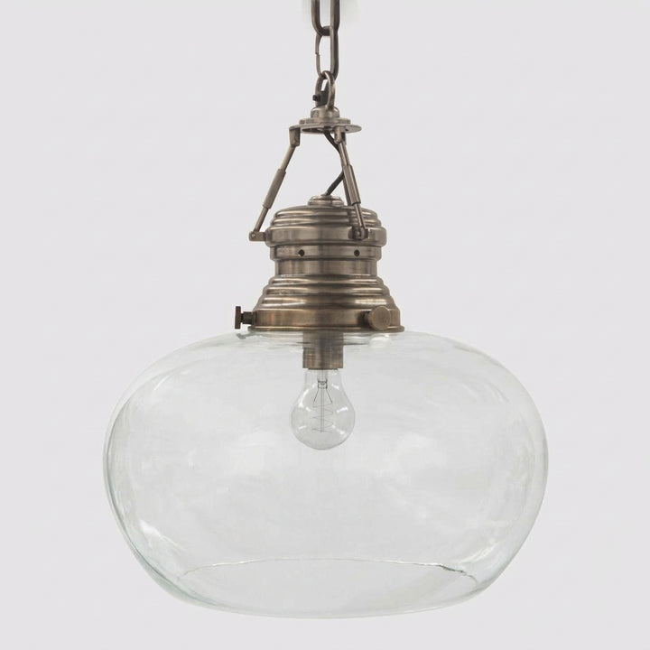 Paddington Ceiling Pendant Large Antique Silver