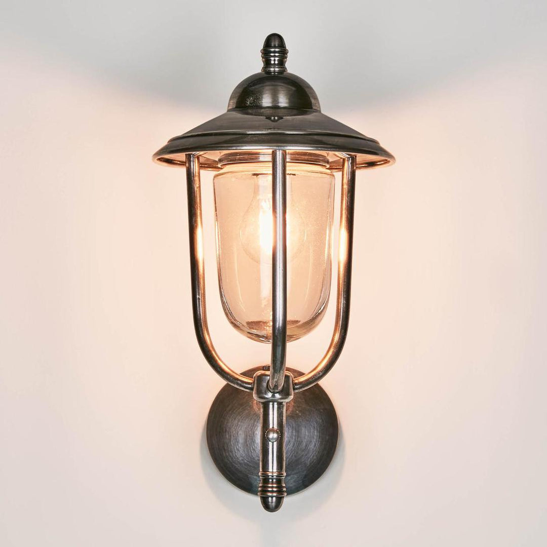 Pier Outdoor Wall Light Antique Silver