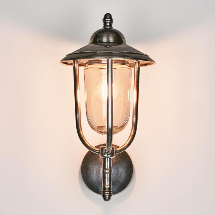 Pier Outdoor Wall Light Antique Silver