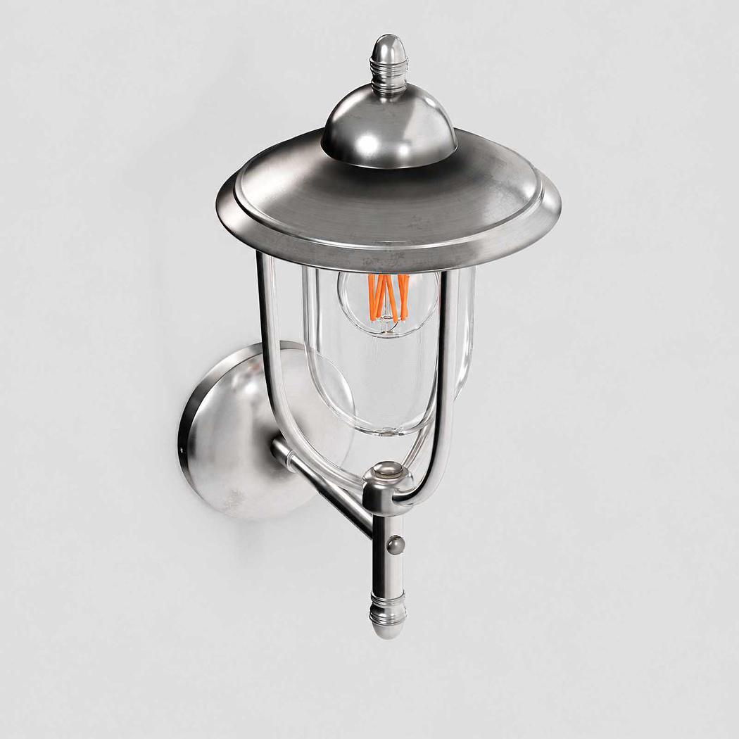 Pier Outdoor Wall Light Antique Silver
