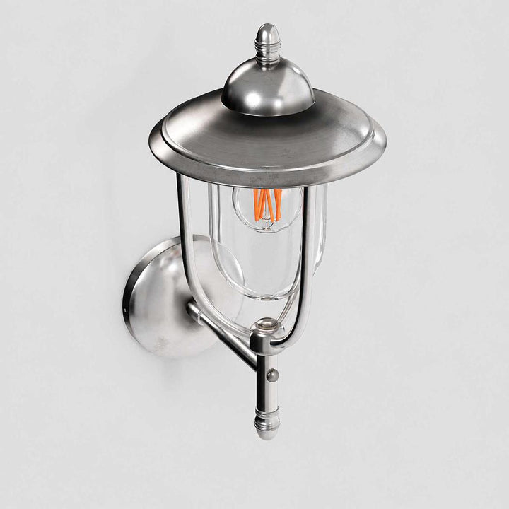 Pier Outdoor Wall Light Antique Silver
