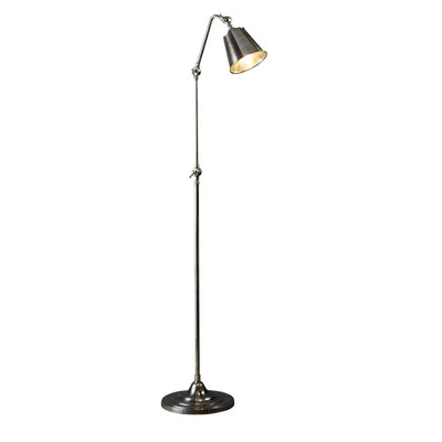 PRE-ORDER Newbury Floor Lamp Antique Silver