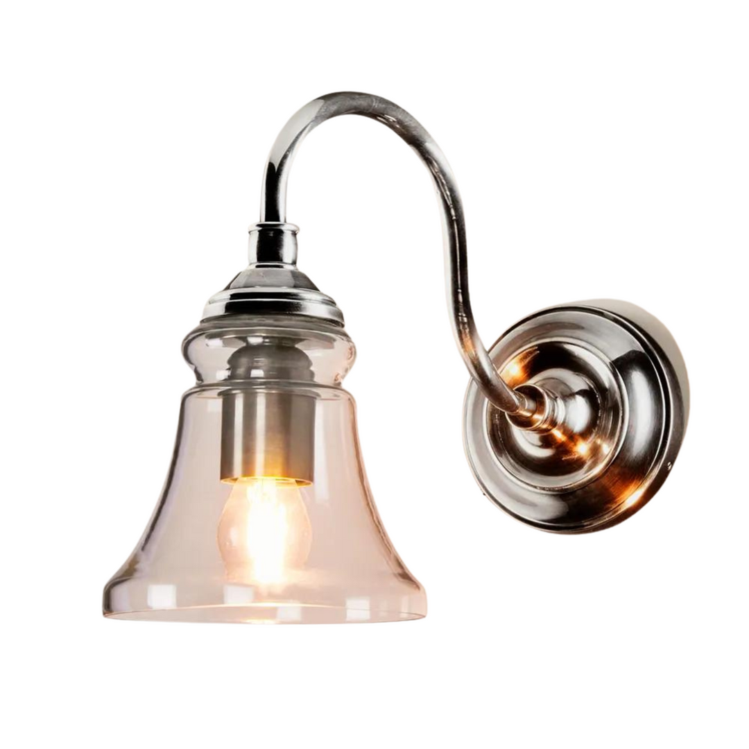 Plaza Wall Light Antique Silver