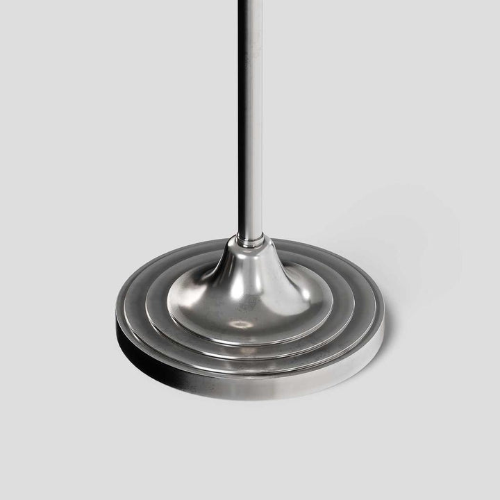 Macleay Floor Lamp Base Antique Silver- Base Only