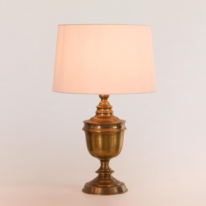 Sheffield Table Lamp Base Antique Brass- Base Only