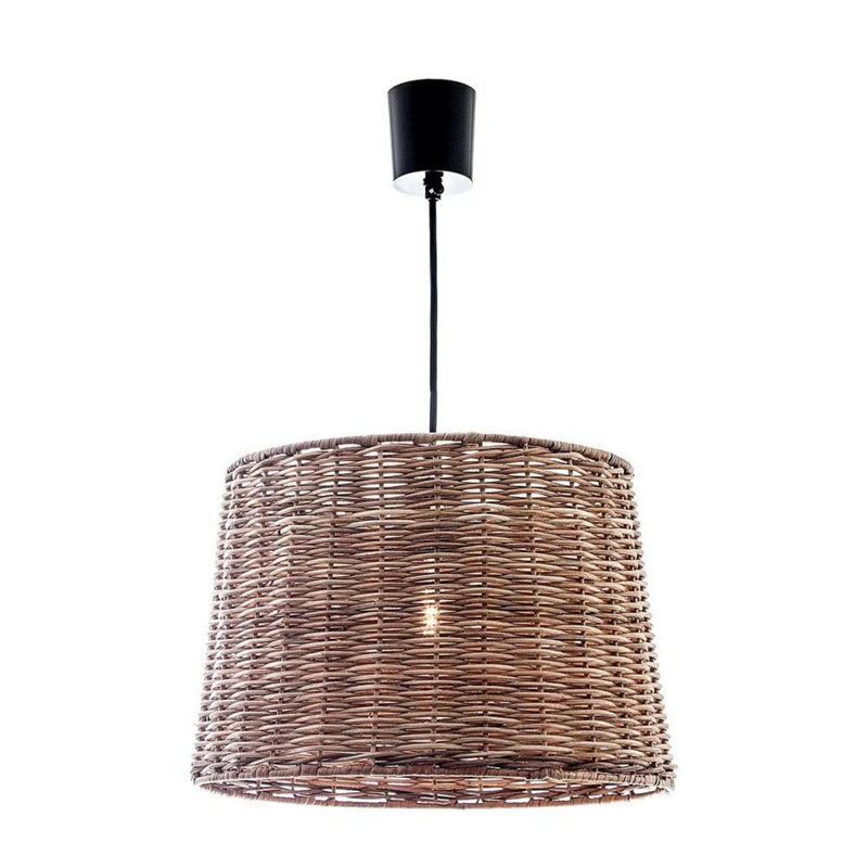 Tatum Round Ceiling Pendant Large Natural