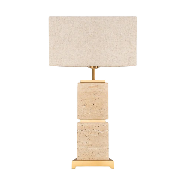 Ashley Travatine Table Lamp with shade