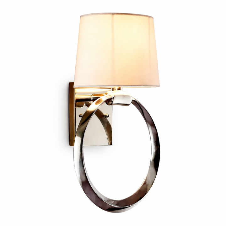 Saratoga Sconce Base Nickel